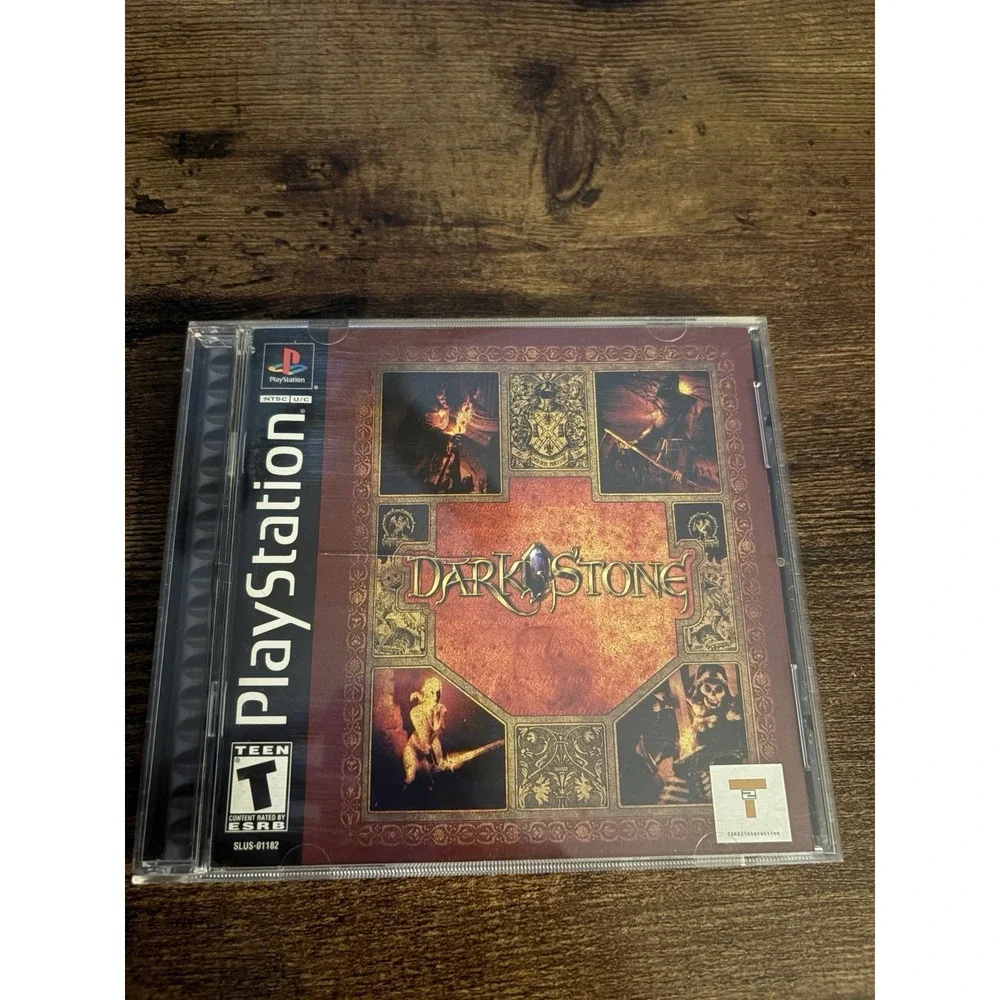 Darkstone (Sony PlayStation 1, 2000) PS1 Black Label CIB Complete